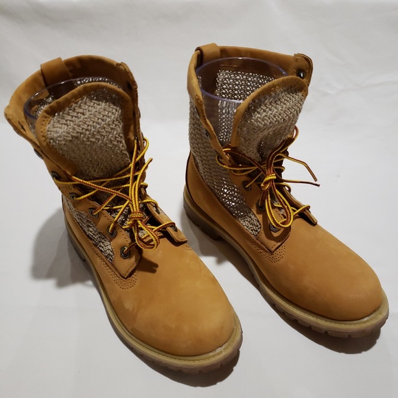 Timberland Shoes - TIMBERLAND AUTHENTIC OPEN WEAVE BOOTS Sz 9